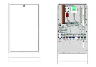 Strawa FWS Friwara W32-FBR-HT UP 0 HK, dez., 32 l/m, i UP, Br. 732mm