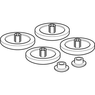 Geberit Puffer weiß, für WC-Deckel