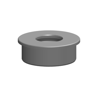 DO Rosette ERSATZTEILE 092787011 D 28 x D 12,2 x 7 mm Platin