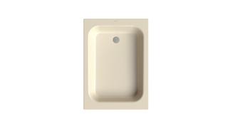 Duschwanne BetteQuinta 105x75x15cm, pergamon
