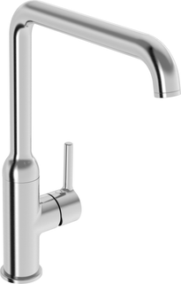 Hansa SPT-EHM HANSAVANTIS Style seitenbed., Ausl. 223mm, Stahl gebürstet