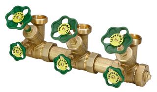 Schlösser ATV-Verteiler 3-fach, DN 25, G 1 1/4x1 1/2, ohne Rinne