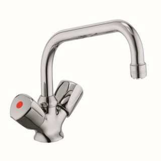 Kludi Standard Spültisch-Armatur ND, swb Ausl. 360G, c, Terraluxgr. KS