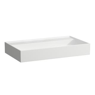 Laufen Waschtisch KARTELL 80x46cm, ubf., o. ÜL, o. Hahnl., we. ma
