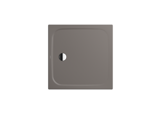 Kaldewei Duschwanne CAYONOPLAN 2251-1 80x80x1,8cm, Invisible Grip, warm grey70