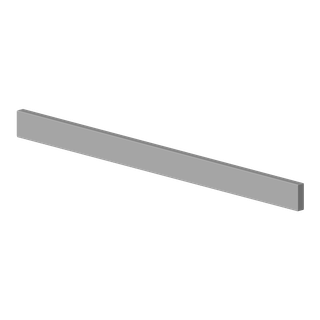 DO Stange ET 081770554 10 x 25 x 360 mm Platin gebürstet