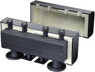 Oventrop Weiche/Verteilerkomb. HydroFixx DN 40/50, hydraulisch, für 3 Heizkreise