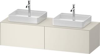Duravit WT-Unterschrank White Tulip 160x55cm, 2 A, No w sm, E L/o Beleucht.