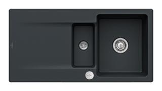V&B Spüle Siluet 60 R m Abl.garn, rd m Exzenter, eb C-plus