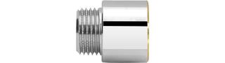 STEDO Hahnverlängerung MS vc, CW617N m Innenvielk., 3/4"x45mm