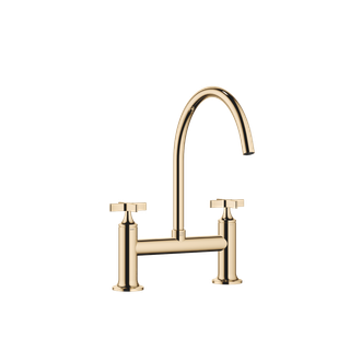 DO 2-Loch-Brückenbatt. VAIA 19825809 Messing (23kt Gold)