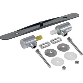 Geberit Scharnier-Set Bambini m Absenkaut., verchromt, für WC-Sitz