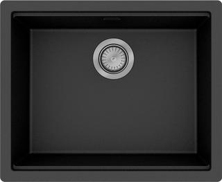 hansgrohe Unterbauspüle S53 SilicaTec, 536x436mm, graphitschwarz