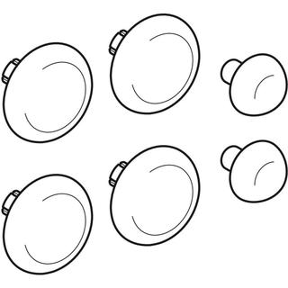 Geberit Puffer Eurotrend für WC-Deckel
