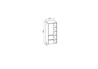 AQ 116 MS griffl. 10 mm Wangen 330x320x1 250 Tür 2 Ausz L Reg QuagrH CastE