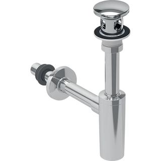 Geberit Waschbeckenablauf m Siph., A-Vtl-Stopf. m D-Bet., hgl-vc