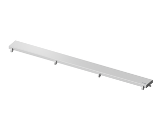TECE Designrost steel TECEdrainline 1500mm, we. matt, für Duschrinne, gerade