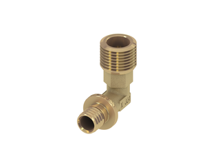 TECE Winkelübergangsnippel TECEflex 20mmxR 1/2, Siliziumbronze