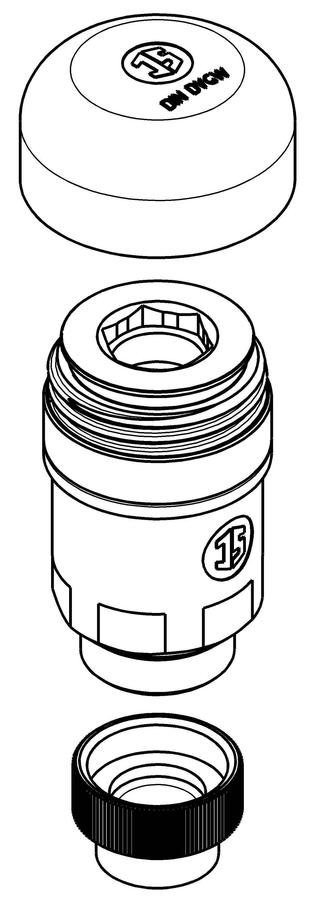 Artikelbild 3 des Artikels „Schlösser Rohrbelüfter Bauform D 8211 DN 15, 3/4
