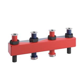 Reflex SINUS-Set-Kleinverteiler 80/60 4 Heizkreise 125er Überwurfmutter