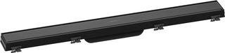 hansgrohe RainDrain Match Duschrinne 700mm, schwarz, Fertigset