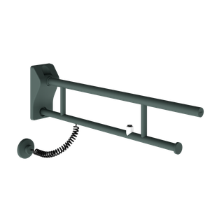 Aquarotter Stützklappgriff MEDCARE f Wd, elektr. Spülbetätigung, L 85cm