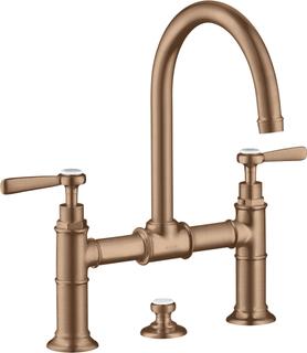 hansgrohe 2-G-WT-Br-Ar 220 Axor Montreux A 175mm, m H-Gr, ZugstAblGar, b r gol