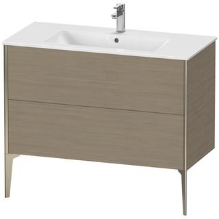 Duravit Waschtisch-Unterschrank XViu 101x48x59,4cm, E te, 2 AZ, st, Champ. m