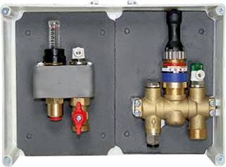 USH UP-Einzelraumregelung f 1 Heizmatte, Fernsteller/Stellmotor