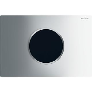 Geberit WC-Steuerung 10 hgl verchr., Netzbetr., 2-Mg-Spül., ro