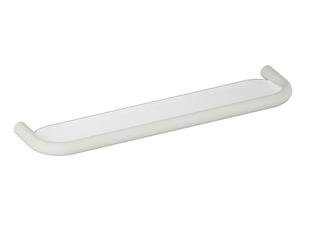 HEWI Ablage 477 600x28x140mm, Glaspl., m we, m, li-grau