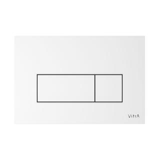 VitrA Betätigungsplatte Root Square 244x9x165mm, ABS, weiß hochglanz