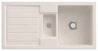 V&B Spüle Flavia 60 m Abl.garn, Hand., crema CeramicPlus