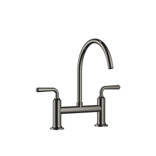 Dornbracht Zweigr.-Brücken-Armatur VAIA Ausladung 241mm, Dark Chrome