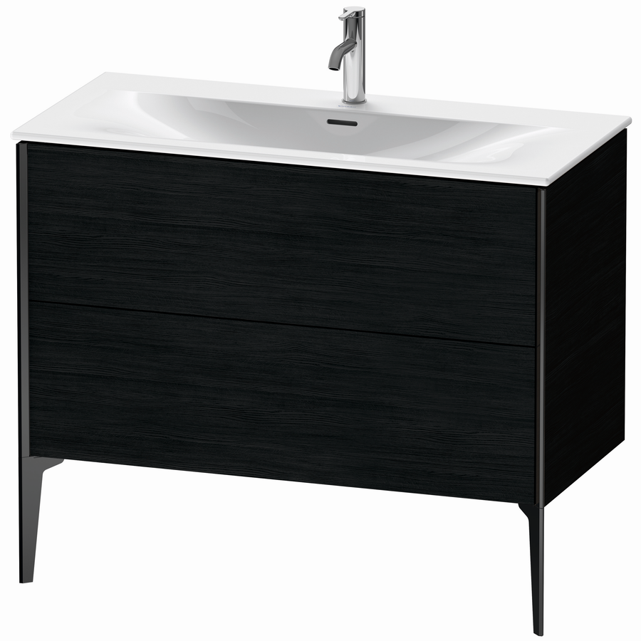 Artikelbild 1 des Artikels „DU Waschtischunterbau bodenst. XViu XV4303 Eiche (Schwarz) 480x1010x591mm “