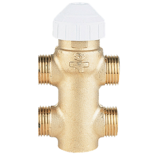 Watts Dreiwegezonenventil 413112P DN 15, Kvs 1,7, 1/2" AG, MS, H