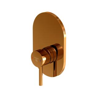 Steinberg Fertigmontageset Serie 100 f Wanne/Brause-Einhebelm., rose gold