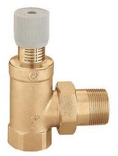 Caleffi Differenzdr.-Überstromvent. 519 1 1/4", 100-600 mbar, einst., mit Skala