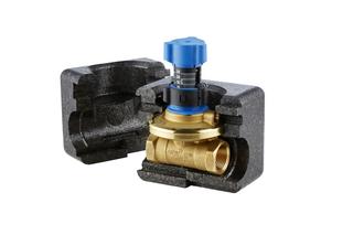 Danfoss Str.-diff.-druckregl. ASV-PV DN 20, Rp 3/4, m sw EPP-Isolierschale