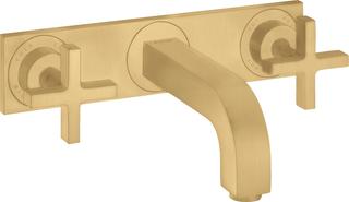hansgrohe Fertigmontageset Axor Citterio UP-3-L-WT-Arm, m Kreuz, brush. gol opt