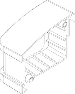 BOSCH Ersatzteil TTNR: 7735600202 Abdeckung links