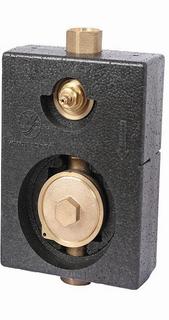 Schlösser UP-Montageblock MONO RG99020 3/4" IG, Rotguss