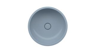 Einbau-Waschtisch BetteBalance A247 43,5x43,5x12,3cm, blue satin