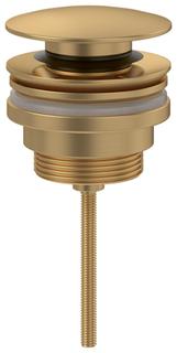 V&B Ablaufgarnitur Push Open universal, brushed gold