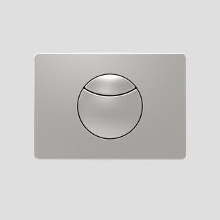 Sanit Betätigungsplatte S 703 2-Mengenspülung, 205x145x22mm, Edelstahl