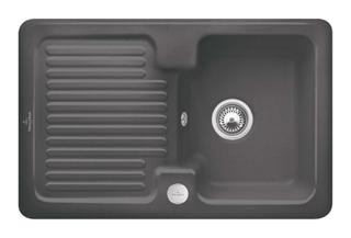 V&B Spüle Condor 45 m Abl.garn, Exzenter, graph CeramicPlus