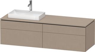 Duravit Waschtisch-Unterschrank L-Cube 162x55x48,2cm, 2 SBK, wd, AS li, lei