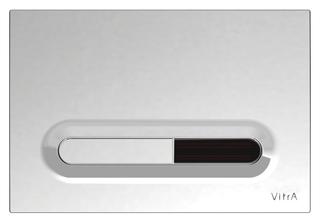 VitrA Betätigungsplatte Loop T Touch-Free, chrom matt