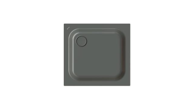 Artikelbild 1 des Artikels „Duschwanne BetteSupra 5670 80x75x6,5cm, Glasur, smoke Glasur | smoke“