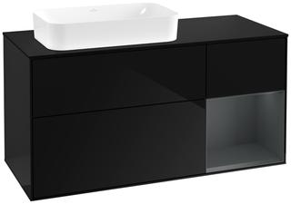V&B WT-Unterschrank Wandbel. Finion 120cm, Pl b m, Rg r md b m La, g bla Lac